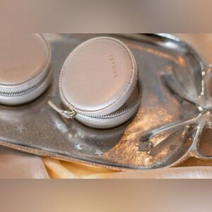 Silver Jewelry Pouch | Samara
